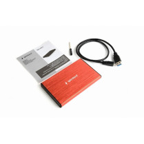 Gembird Obudowa dla dysków 2.5 USB3.0/czerwona