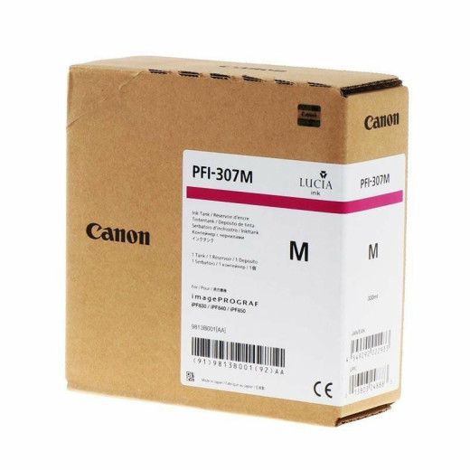 Canon Tusz PFI307M Magenta 330 ml 