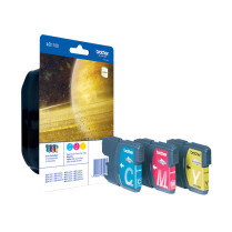 Brother Tusz LC1100 CMY BLISTER 325str 