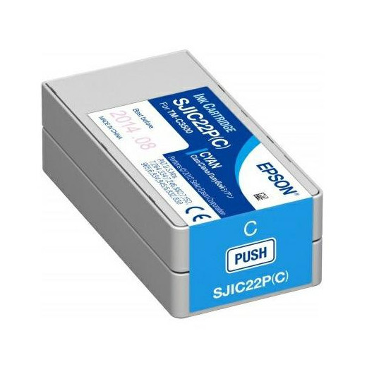 Epson Tusz SJIC22PC C33S020602 Cyan 33ml