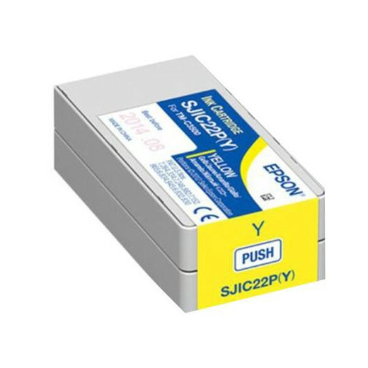 Epson Tusz SJIC22PY C33S020604 Yellow 33ml