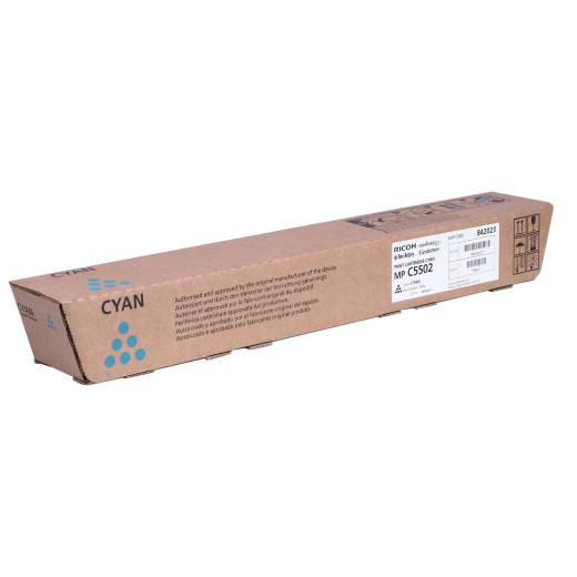 Ricoh Toner MPC5502/4502 Cyan 841758 22.5K   841758, 842023