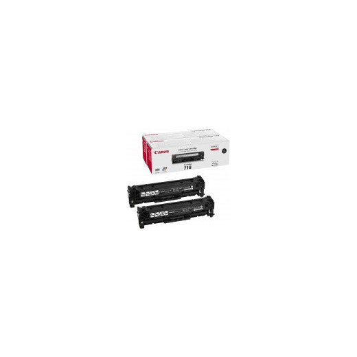 Canon toner 2662B005 (2x black) CRG-718B