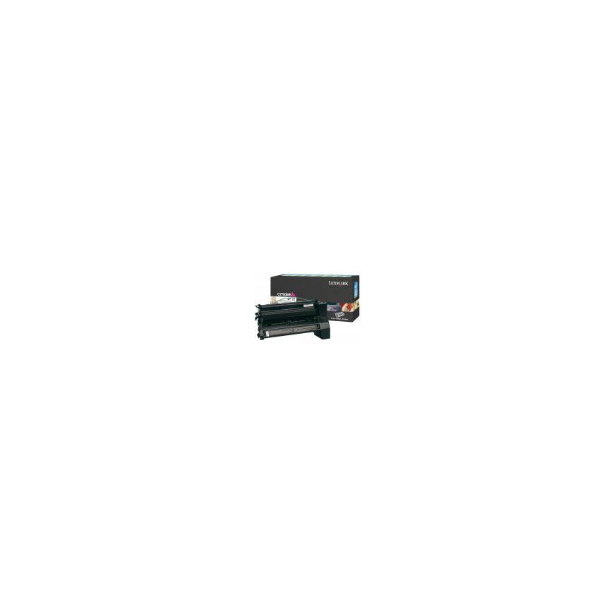 Lexmark toner 00C7700MS (magenta) zwrotny
