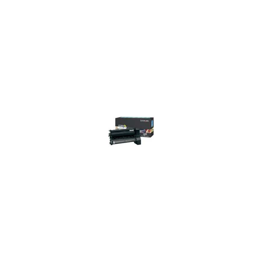   				Lexmark toner 00C7720YX (yellow) zwrotny							