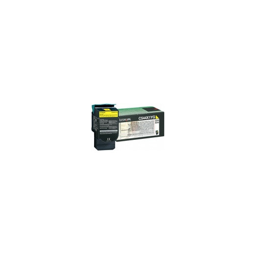   				Lexmark toner 0C544X1YG (yellow) zwrotny							