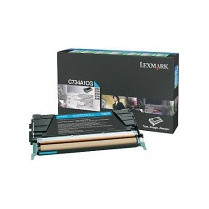 Lexmark toner C734A1CG (cyan) zwrotny