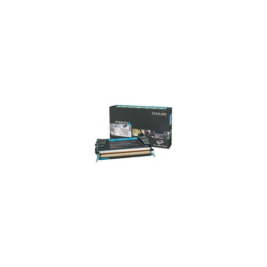 Lexmark toner C734A1CG (cyan) zwrotny