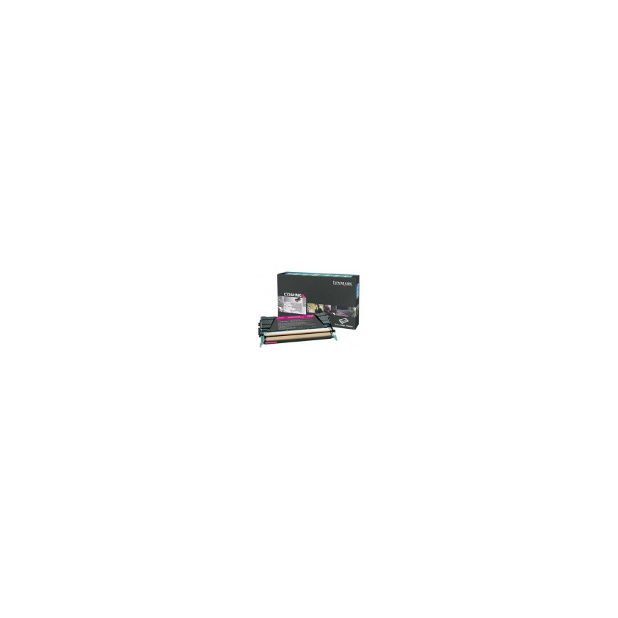 Lexmark toner C734A1MG (magenta) zwrotny