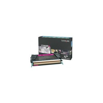 Lexmark toner C734A1MG (magenta) zwrotny