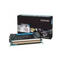 Lexmark toner C746A1CG (cyan) zwrotny