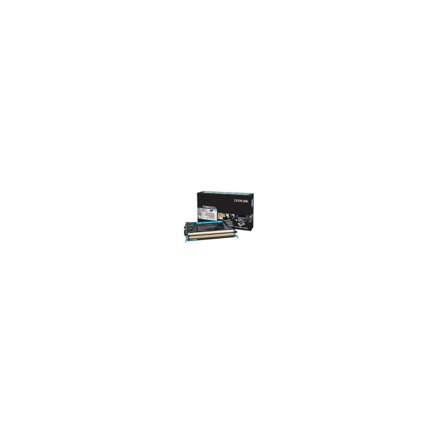 Lexmark toner C748H1CG (cyan) zwrotny