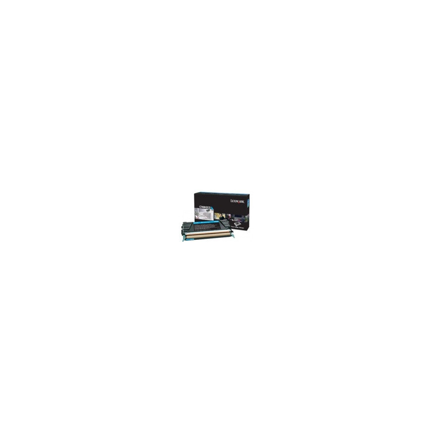 Lexmark toner C748H2CG (cyan)