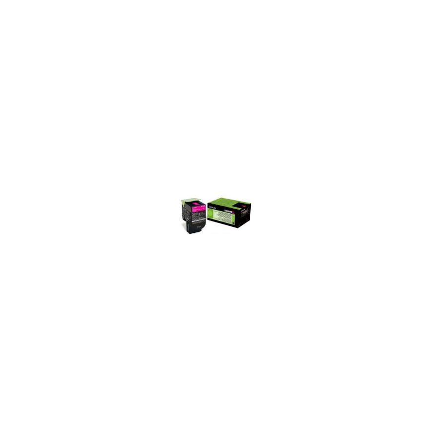 Lexmark toner 80C2HM0 (magenta) 802HM zwrotny