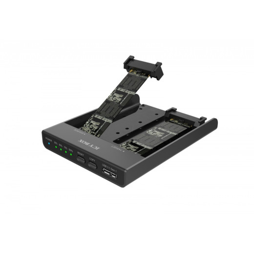 IcyBox Stacja klonująca/dokująca dla M.2 SATA SSD IB-2812CL-U3
