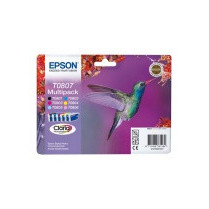   				Epson tusz C13T080740 (cyan, magenta, yellow, black, light cyan, light magenta) T0807							