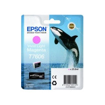   				Epson tusz C13T76064010 (vivid light magenta) T7606							