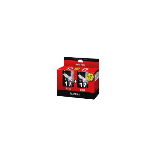 Lexmark kartridż 80D2124 (2x black) nr 17