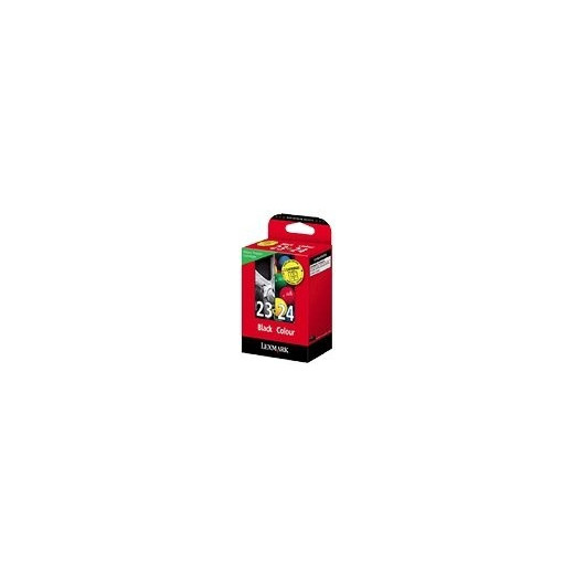 Lexmark kartridż 018C1419E (cyan, magenta, yellow, black) nr 23, 24 zwrotny