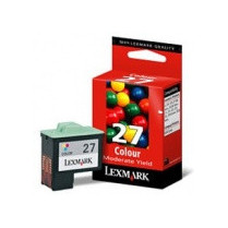 Lexmark kartridż 80D2958 (cyan, magenta, yellow) nr 27 + papier foto 10x15