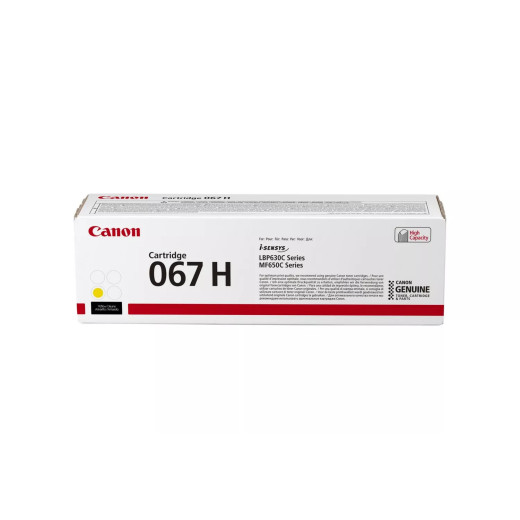 Canon toner CRG-067HY yellow 2,35k