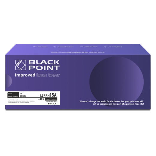BlackPoint toner zamiennik C7115A black