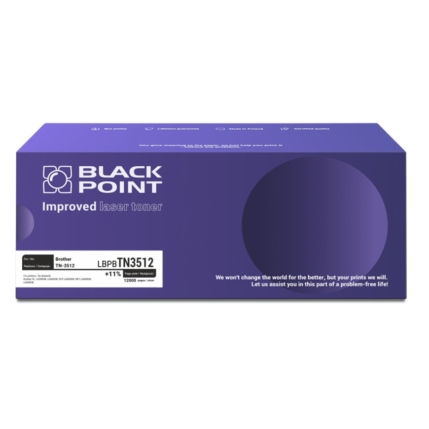 BlackPoint toner zamiennik TN-3512 black