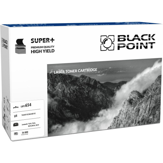 BlackPoint toner zamiennik T654X11E / X654X11E black