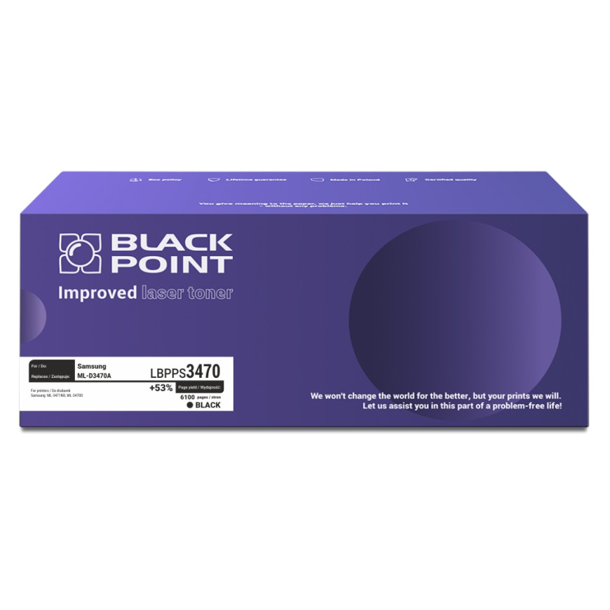 BlackPoint toner zamiennik ML-D3470A black