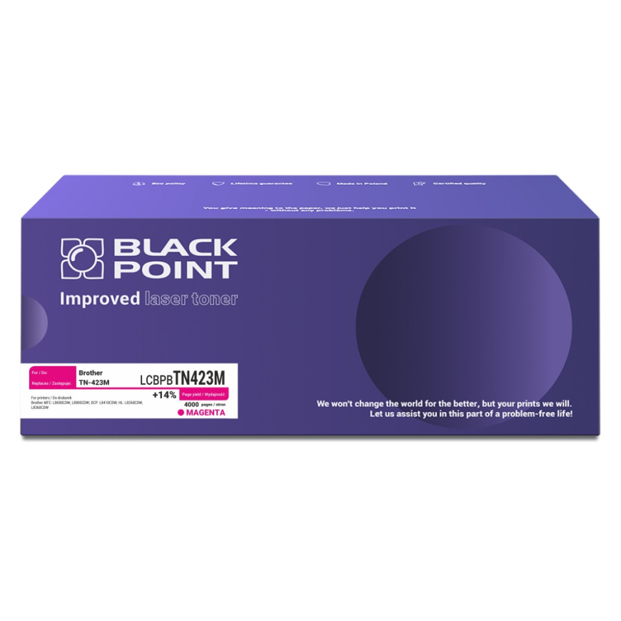 BlackPoint toner zamiennik TN-423M magenta