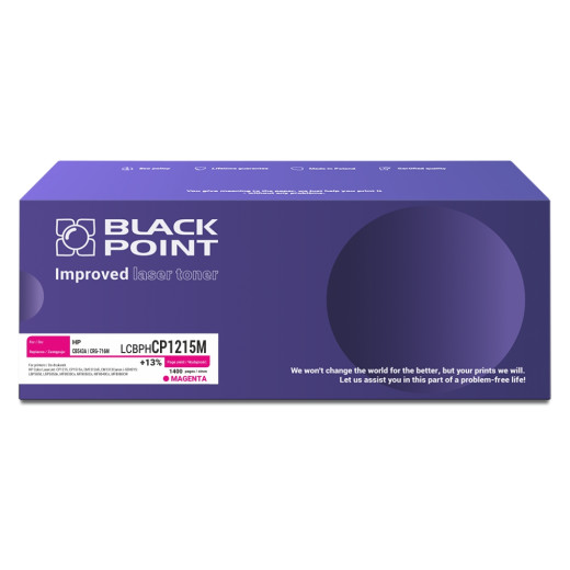 BlackPoint toner zamiennik CB543A / CRG-716M magenta