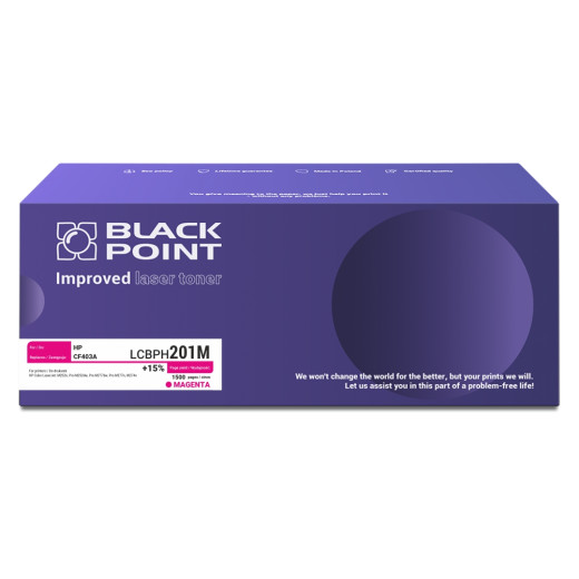 BlackPoint toner zamiennik CF403A magenta