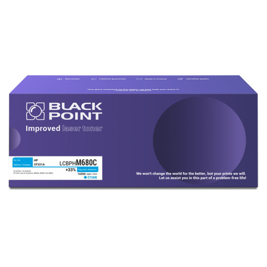 BlackPoint toner zamiennik CF321A cyan