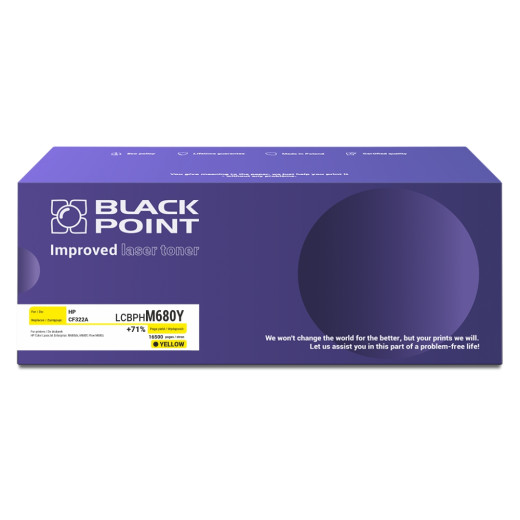 BlackPoint toner zamiennik CF322A yellow