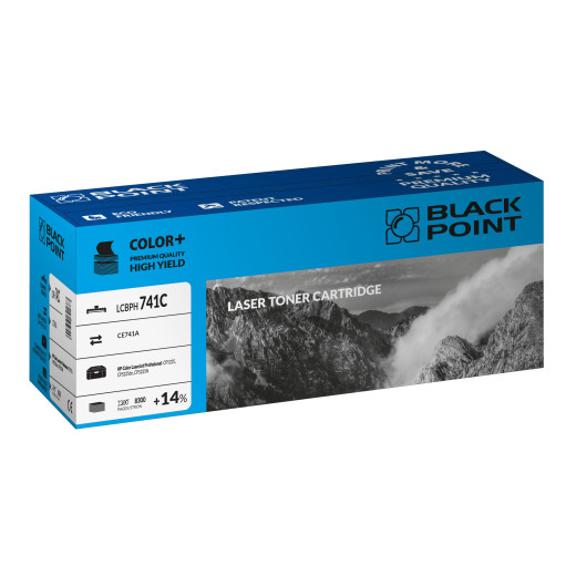 BlackPoint toner zamiennik CE741A cyan