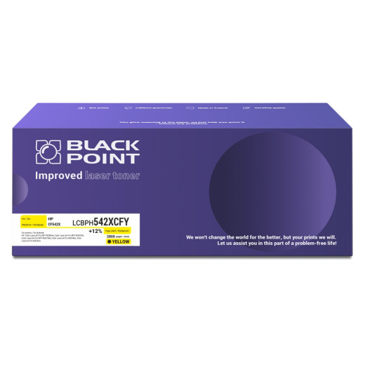 BlackPoint toner zamiennik CF542X yellow