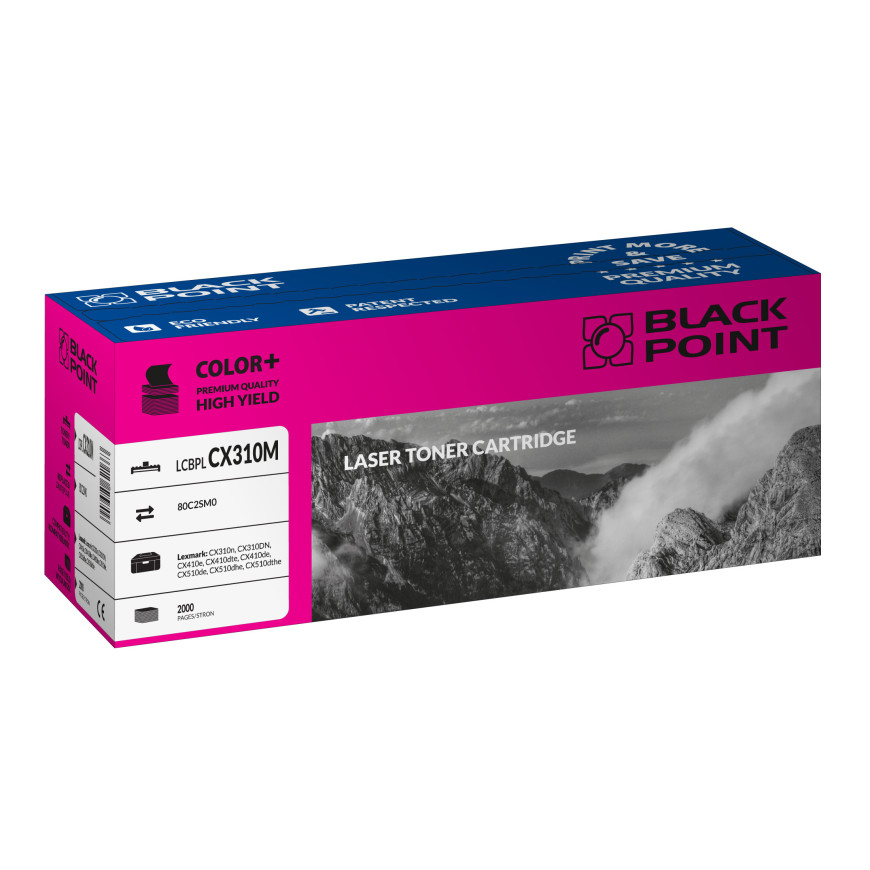 BlackPoint toner zamiennik 80C2SM0 magenta