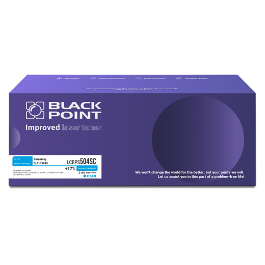BlackPoint toner zamiennik CLT-C504S cyan