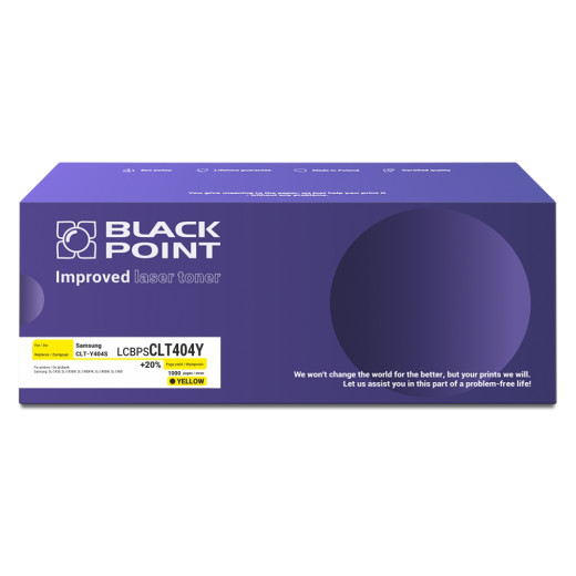 BlackPoint toner zamiennik CLT-Y404S yellow