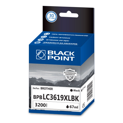 BlackPoint tusz zamiennik LC-3619XLBK black