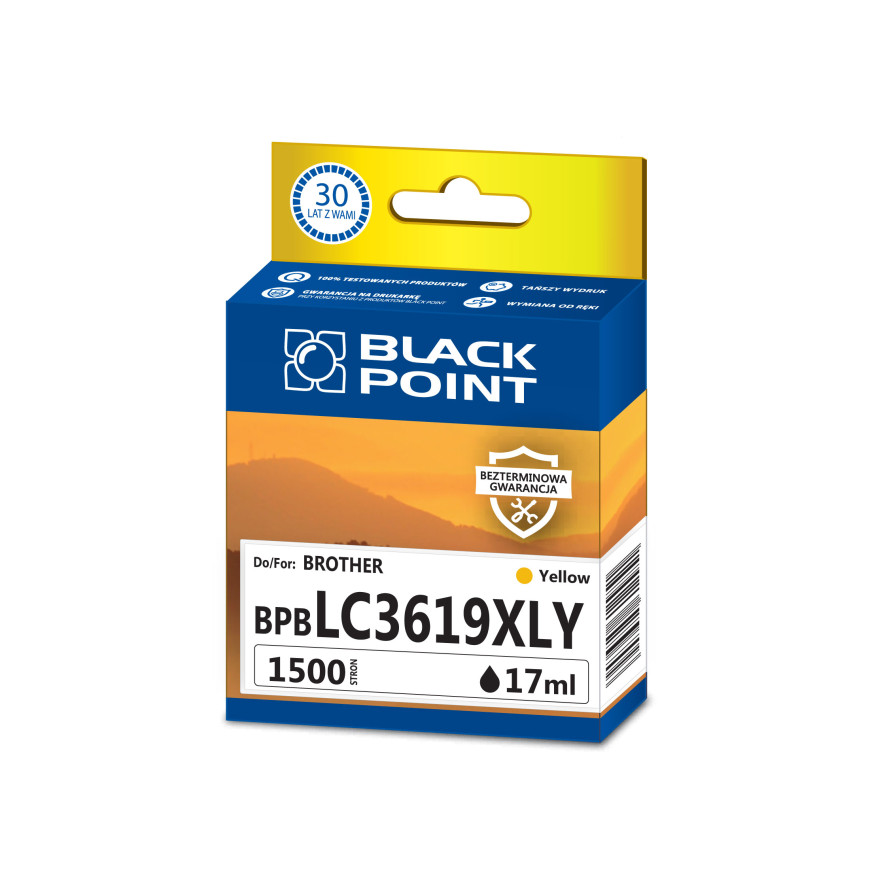 BlackPoint tusz zamiennik LC-3619XLY yellow