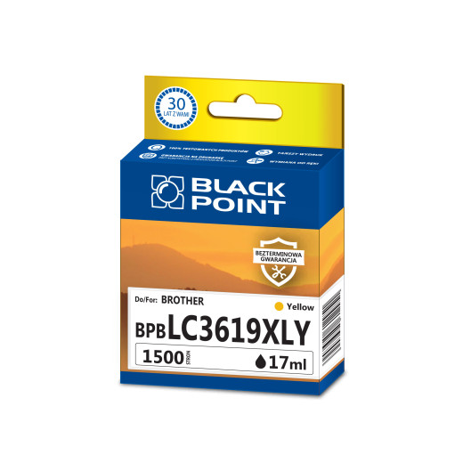 BlackPoint tusz zamiennik LC-3619XLY yellow