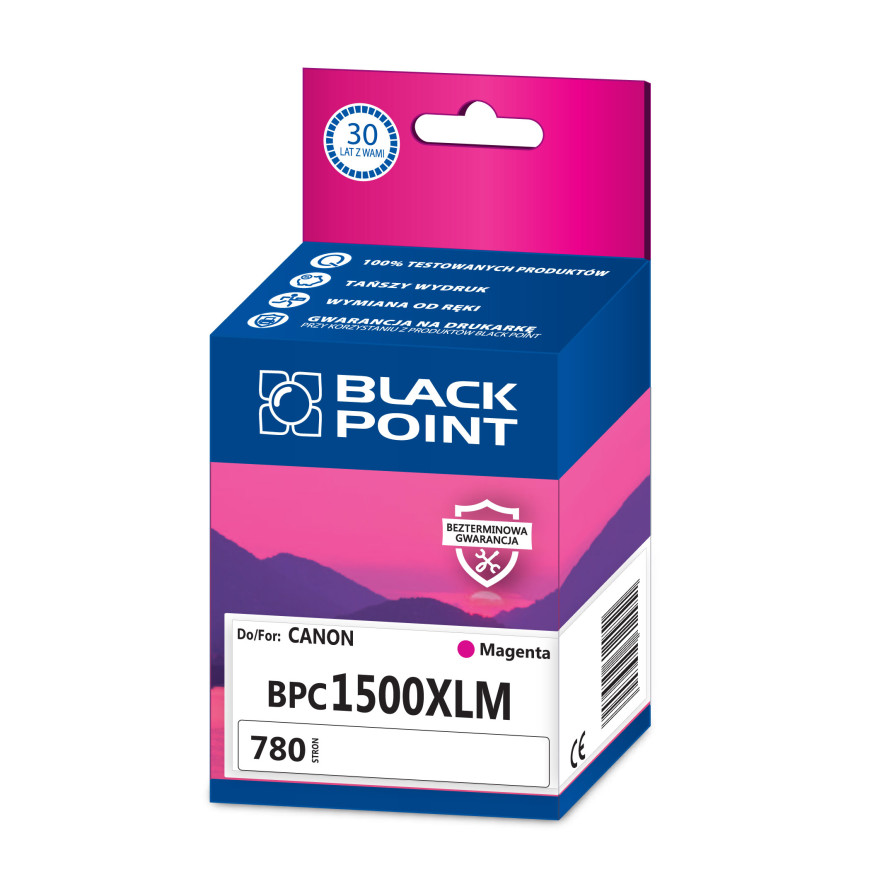 BlackPoint tusz zamiennik PGI-1500XLM magenta
