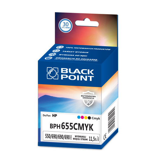 BlackPoint tusz zamiennik 
     cmyk