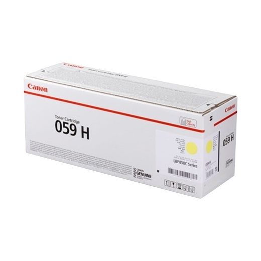 Canon toner CRG-059HY yellow 13,5k