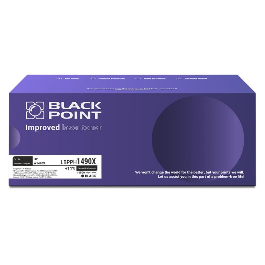 Black Point toner zamiennik W1490X 10,5k