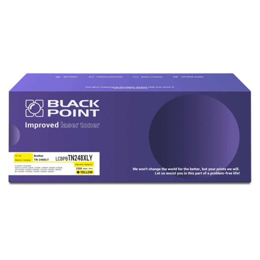 BlackPoint toner zamiennik TN-248XLY yellow