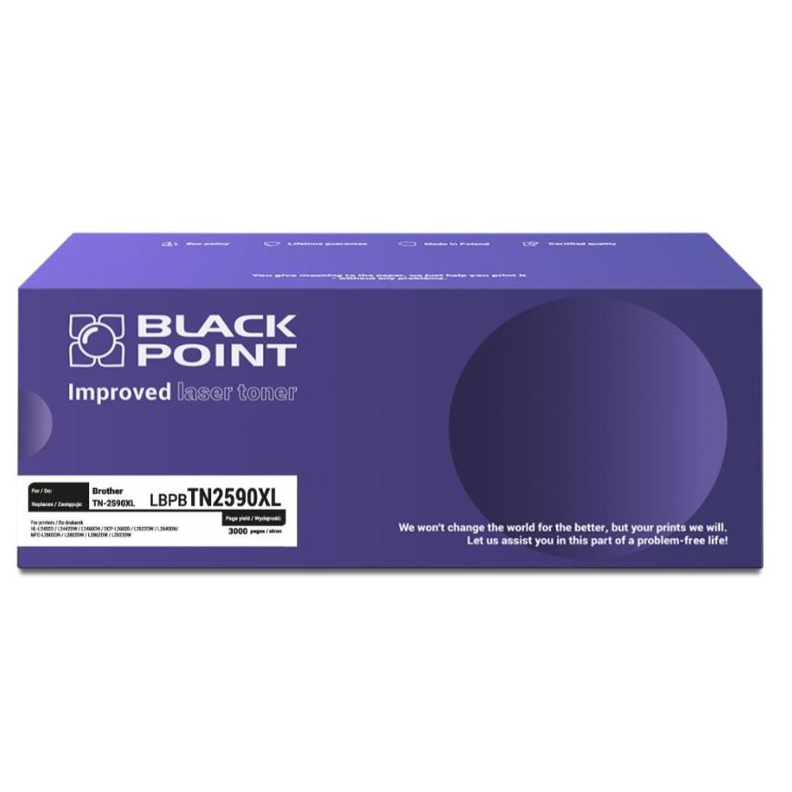 BlackPoint toner zamiennik TN-2590XL 3k