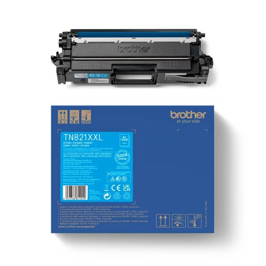 Brother toner TN-821XXLC cyan 12k