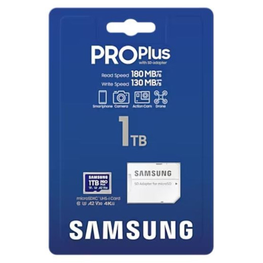 Samsung Karta pamięci PRO Plus 1TB + adapter